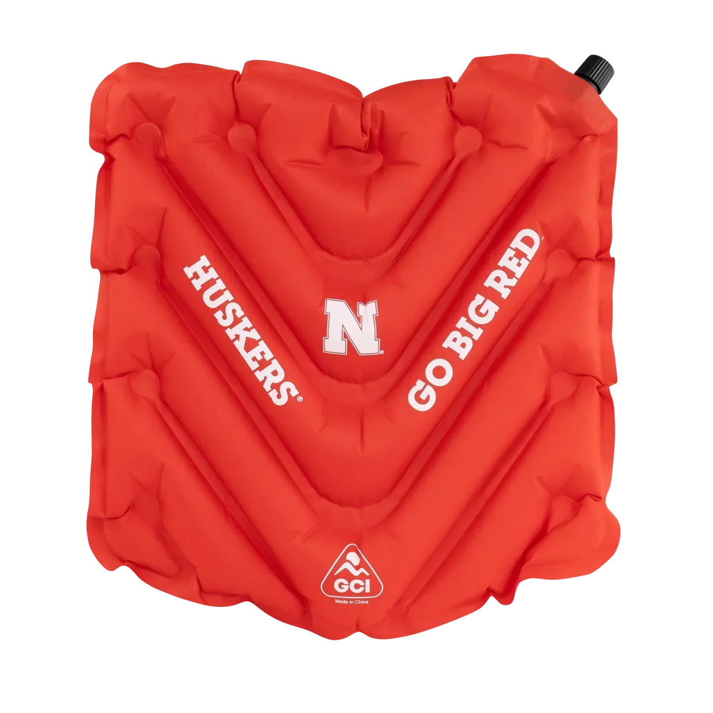 College V Seat™ Inflatable Stadium Cushion - Nebraska Cornhuskers - Clean Bundle