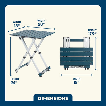 Compact Camp Table 20™ - Easy Set