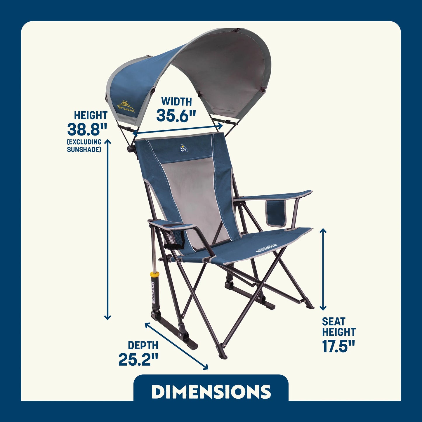 SunShade Rocker™ - Fresh Volume
