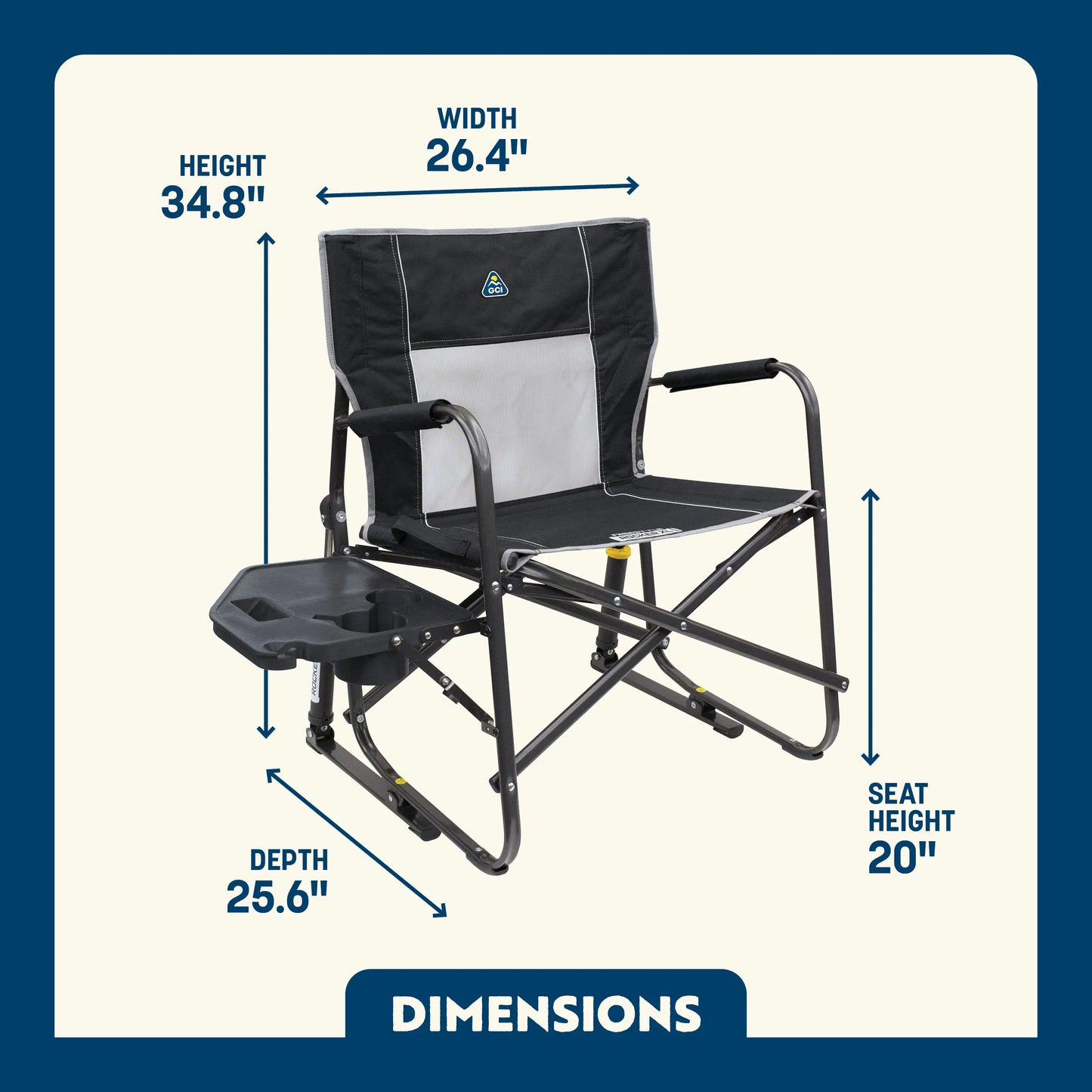Freestyle Rocker XL™ with Side Table - Clean Bundle