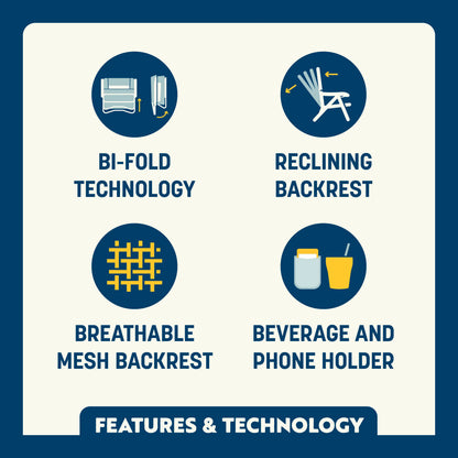 Bi-Fold Beach Chair™ - Simple Edit