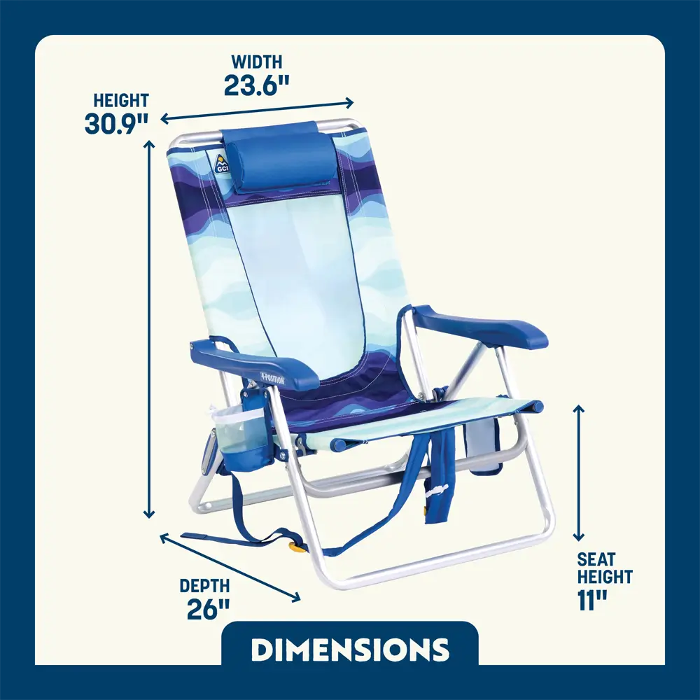 Backpack Beach Chair™ - Travel Edit