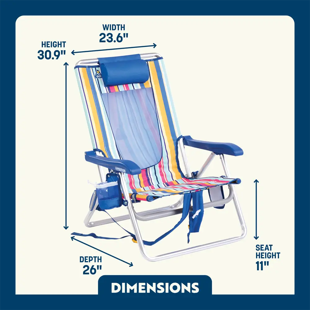 Backpack Beach Chair™ - Travel Edit
