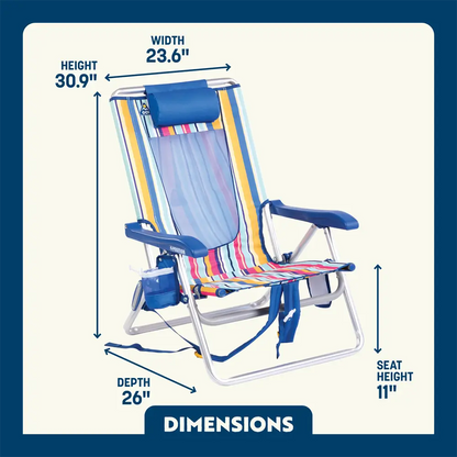 Backpack Beach Chair™ - Travel Edit