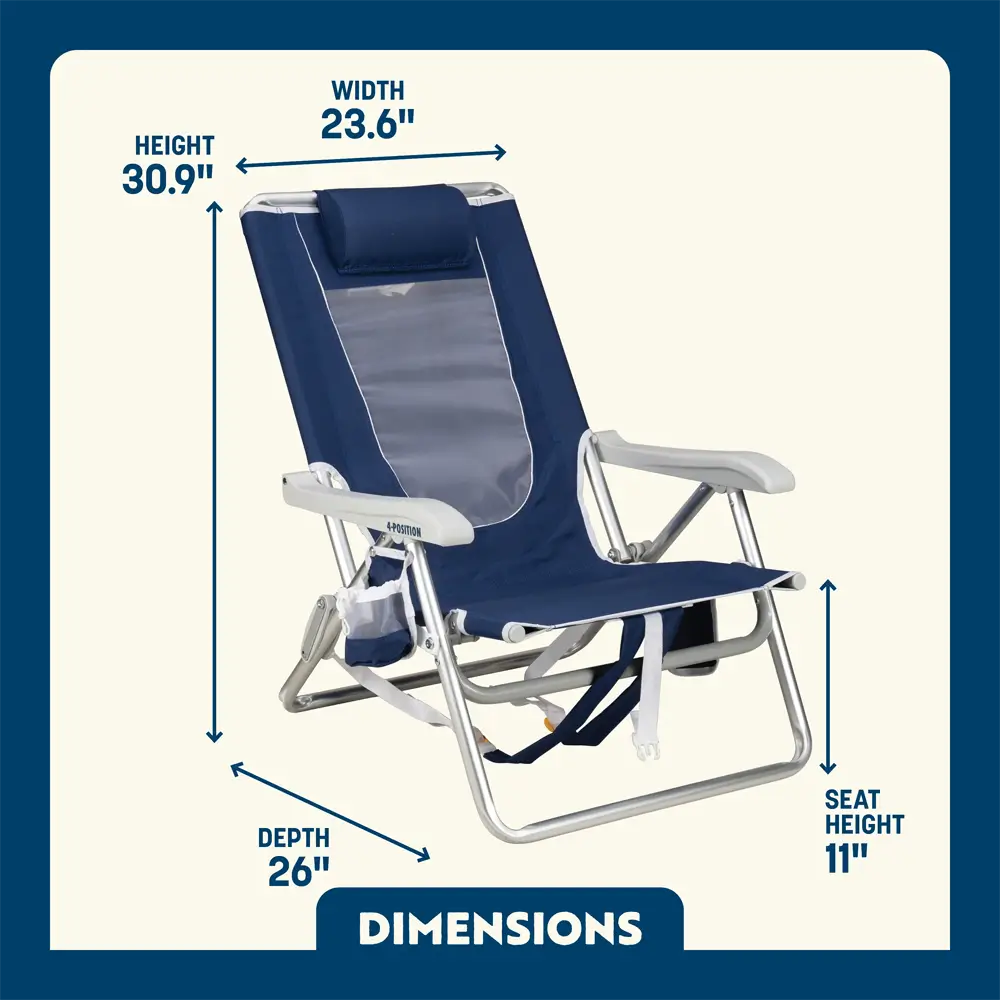 Backpack Beach Chair™ - Travel Edit