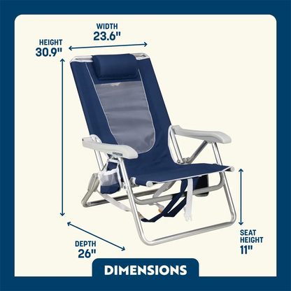 Backpack Beach Chair™ - Travel Edit