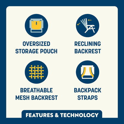 Backpack Beach Chair™ - Travel Edit