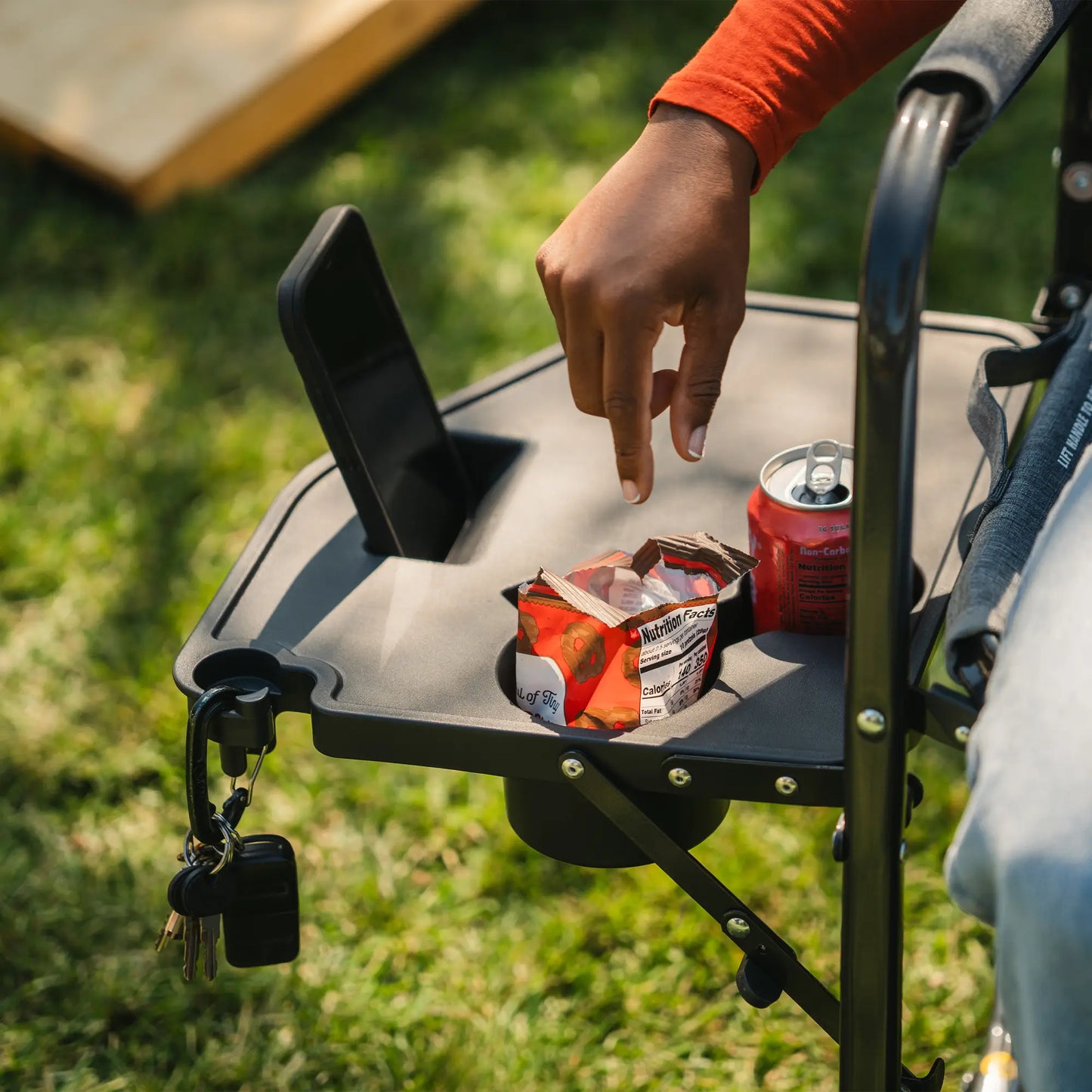 Freestyle Rocker™ with Side Table - Home Choice