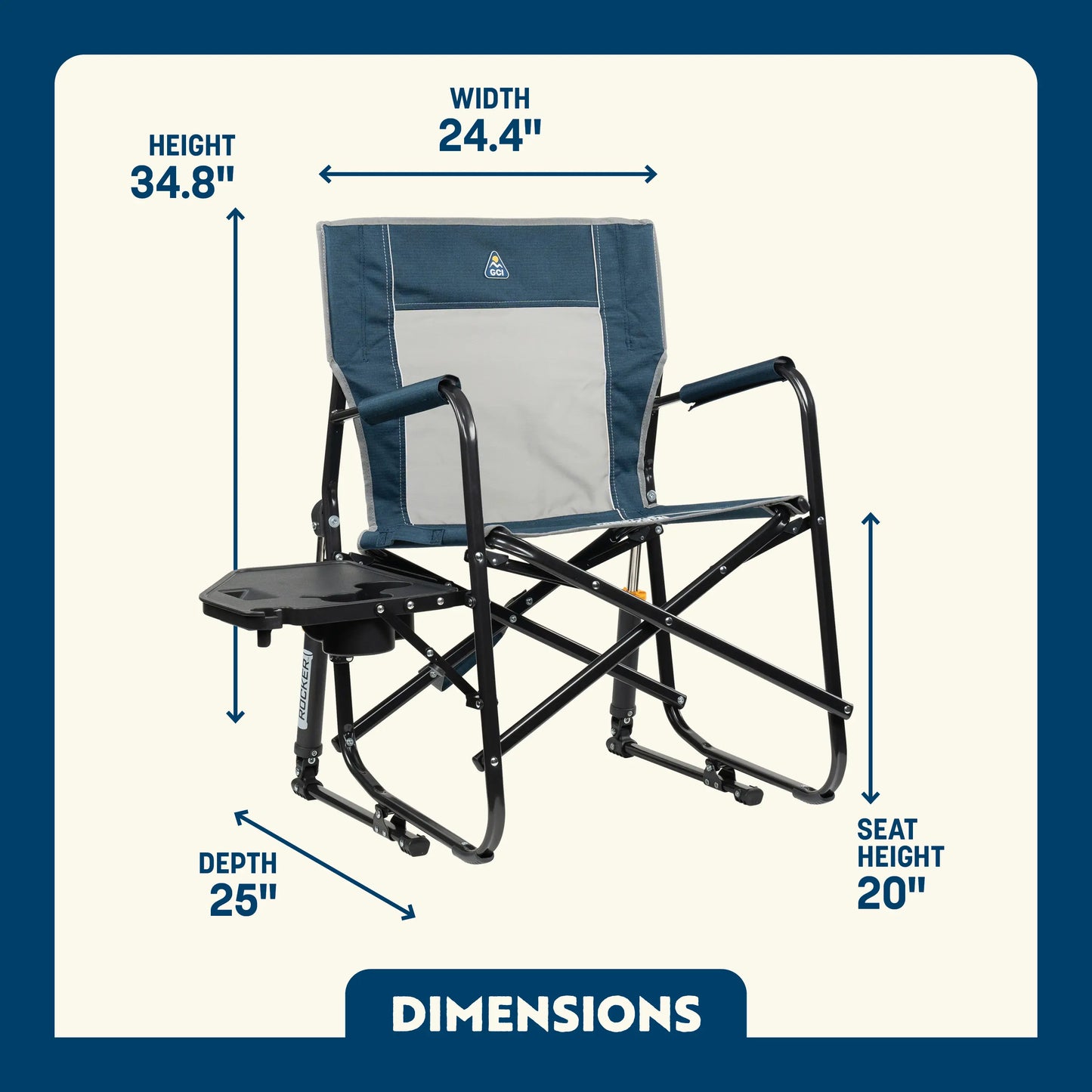 Freestyle Rocker™ with Side Table - Ready Routine