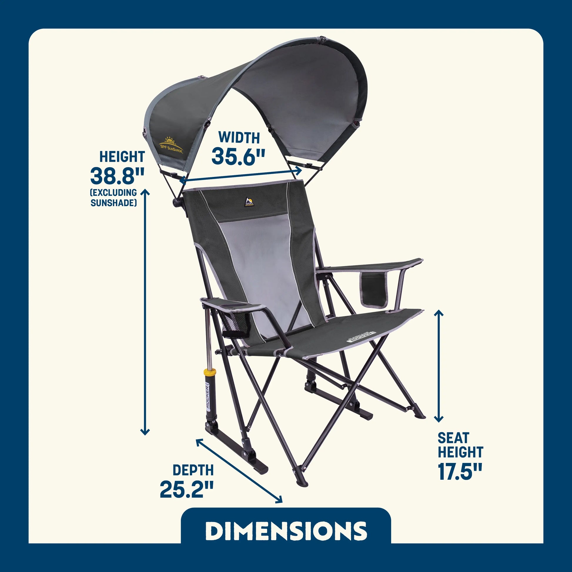 SunShade Rocker™ - Fresh Volume