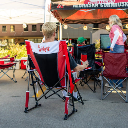 College Comfort Pro Rocker™ - Nebraska Cornhuskers - Easy Set