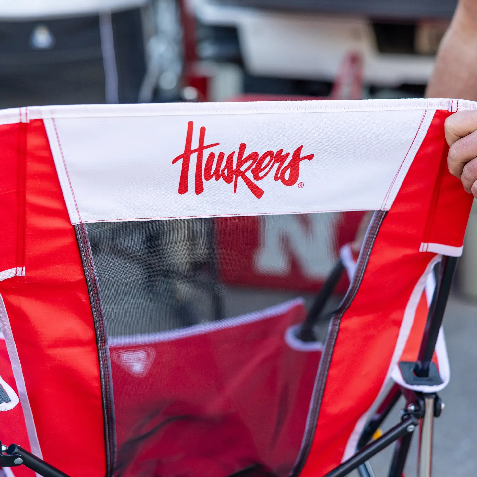 College Comfort Pro Rocker™ - Nebraska Cornhuskers - Easy Set