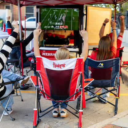 College Comfort Pro Rocker™ - Nebraska Cornhuskers - Easy Set