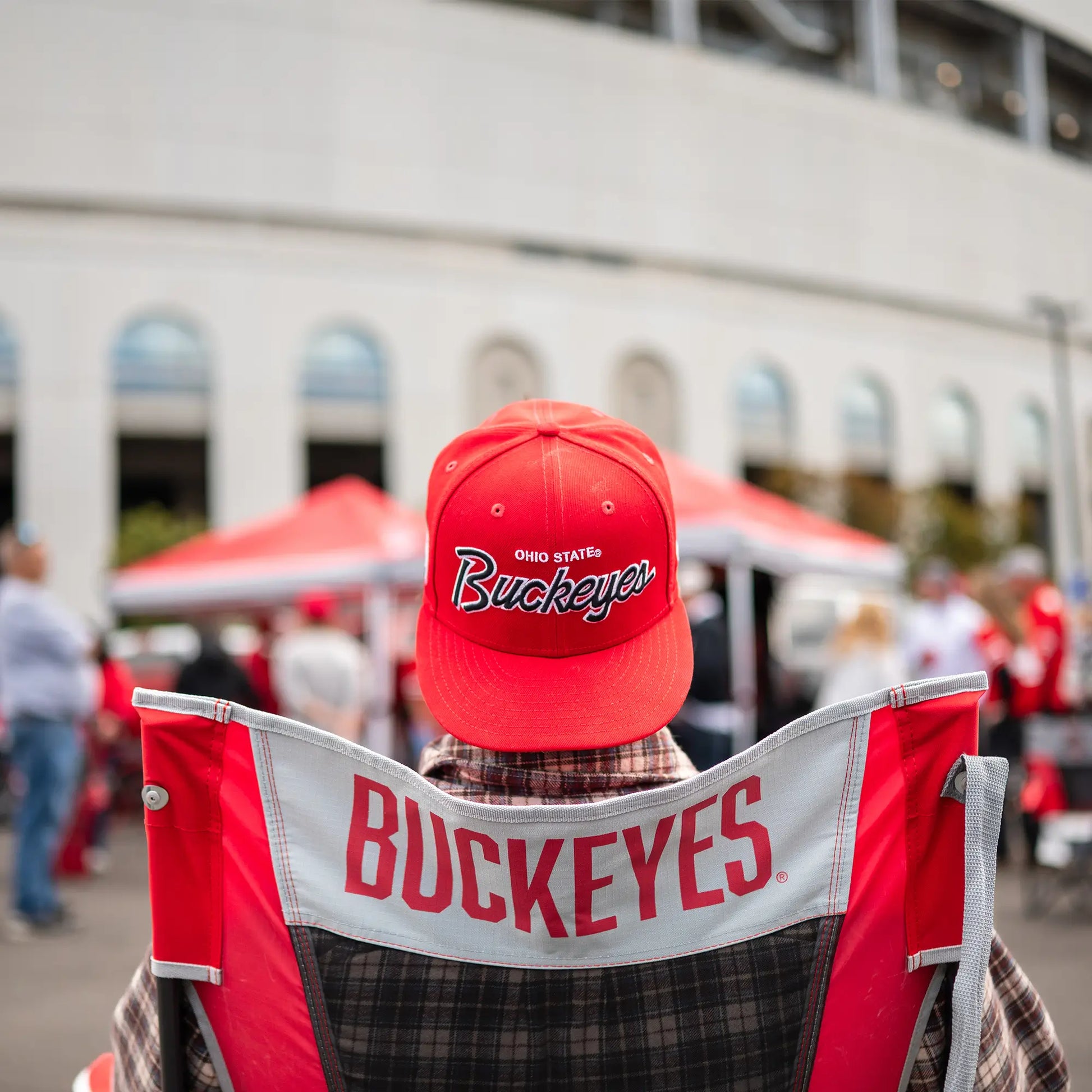 College Comfort Pro Rocker™ - Ohio State Buckeyes - Home Choice