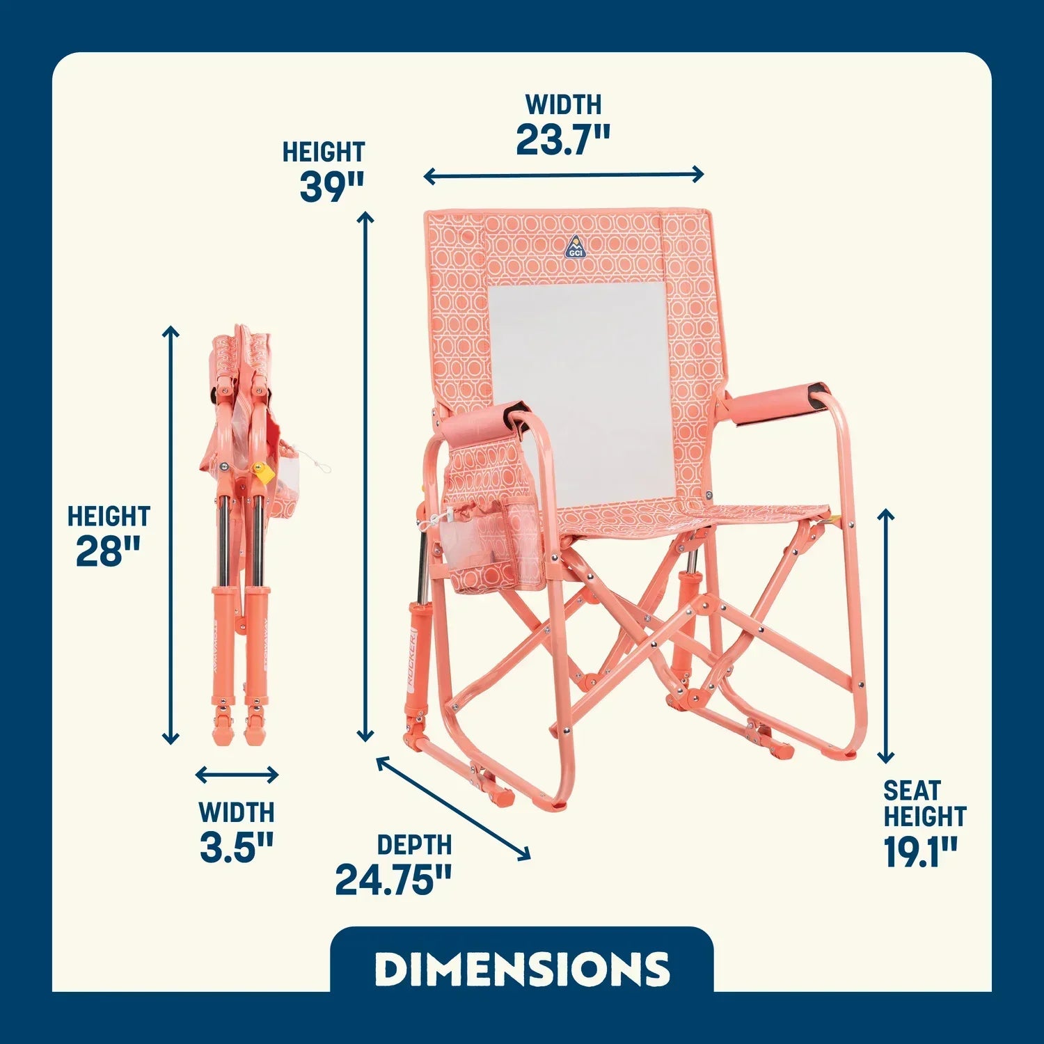 Stowaway Rocker™ - Easy Set